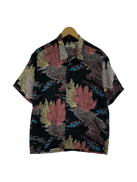 SUN SURF 半袖シャツ RAYON HAWAIIAN SHIRT アロハシャツ SEAFAN[値下]