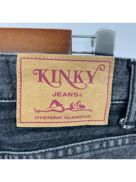 HYSTERIC GLAMOUR デニム・ジーンズ スクラッチフレアデニムパンツ