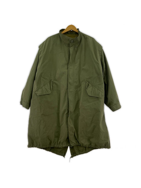 ジャケット YOUANCE マルチWAY モッズコート カーキ[値下]