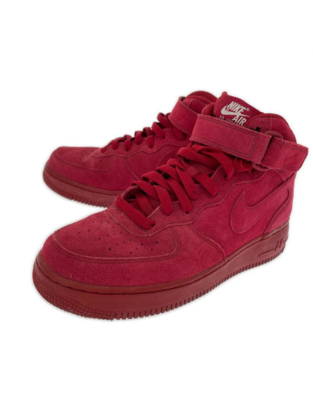 NIKE スニーカー AIR FORCE 1 MID 07 RED (27.0)