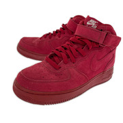 NIKE スニーカー AIR FORCE 1 MID 07 RED (27.0)