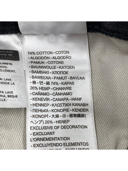 Levi's EDIFICE別注 30周年 501 コラボ デニム・ジーンズ 黒系/W30/4515045369
