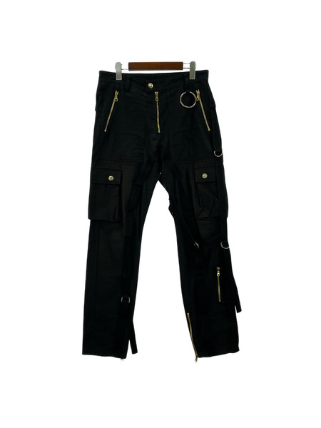 パンツ MINDSEEKER ボンテージパンツ ブラック