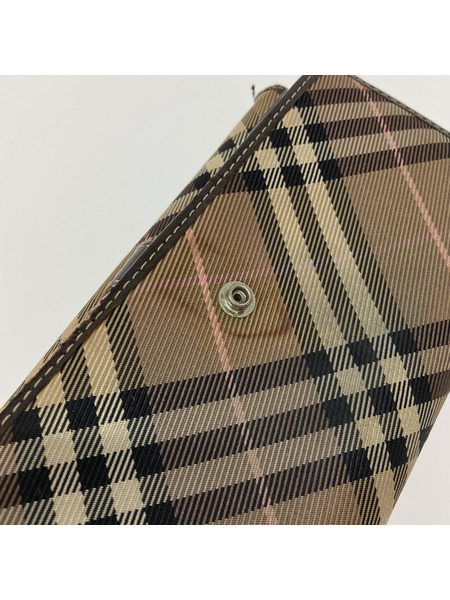 BURBERRY BLUE LABEL/二ツ折リ長財布[値下]