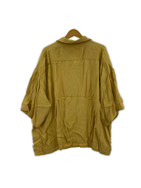 Jieda embroidery big shirt Jie-17S-SH02 黄 (1)