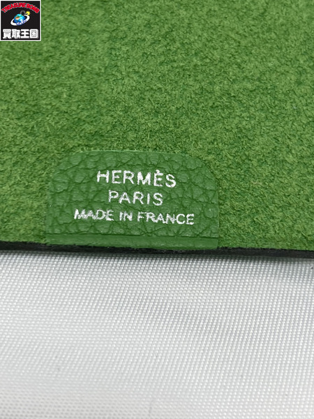 HERMES ユリスミニ　手帳カバー　エルメス