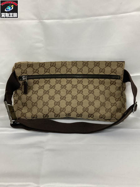 GUCCI GGキャンバス ウエストバック 28566 グッチ