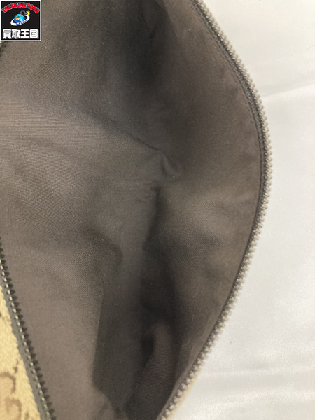 GUCCI GGキャンバス ウエストバック 28566 グッチ