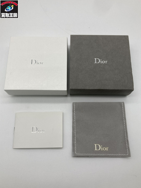  DIOR ディオール フラワー ブレスレット シルバーカラー 