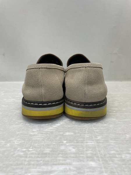 Salvatore Ferragamo スエード ローファー クリーム 靴
