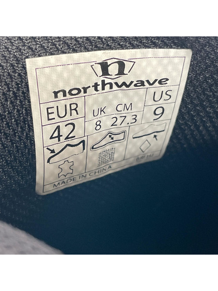 スニーカー NORTH WAVE ESPRESSO SUEDE ブラック (US9)