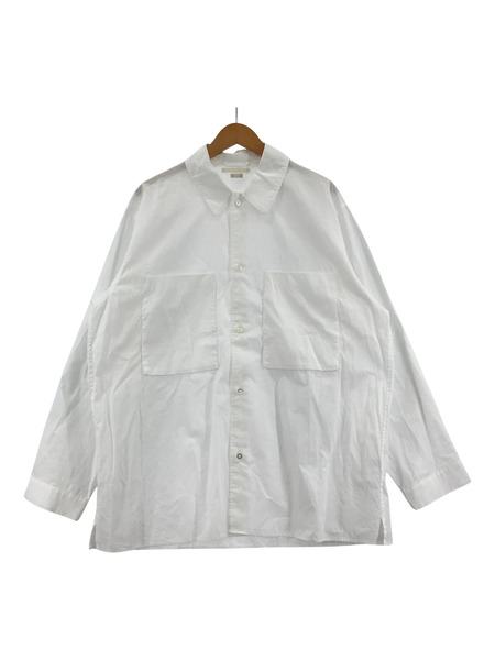 blurhms 長袖シャツ Chambray Gusset PKT Shirt/BHS24S004C70[値下]