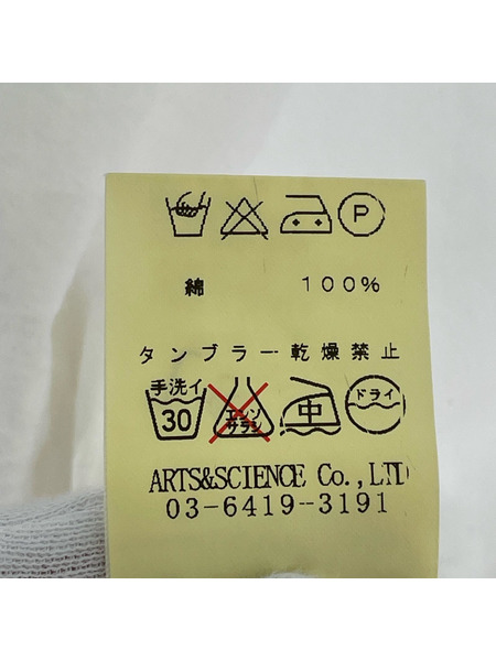 半袖シャツ ARTS&SCIENCE コットンブラウス 1