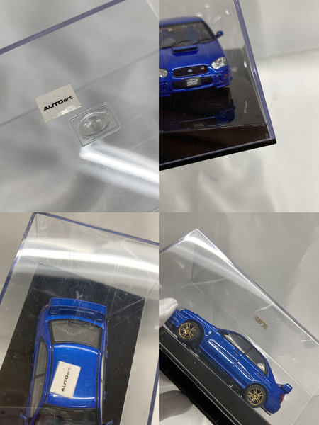 1/43スケールカー AUTO art  WRX STI 2003 1/43