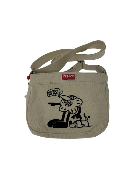 KENZO BOKE BOY コットンショルダーバッグ[値下]