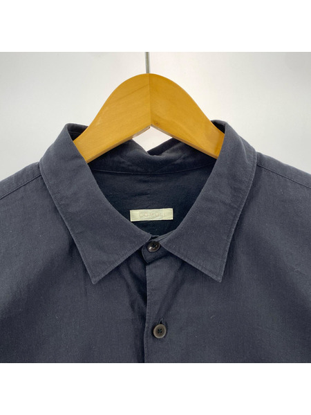 COMOLI 長袖シャツ X01-02001/コモリシャツ/紺/3