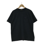 SAMURAI JEANS 半袖Tシャツ・カットソー ポケット付キ半袖Tシャツ (L) 黒