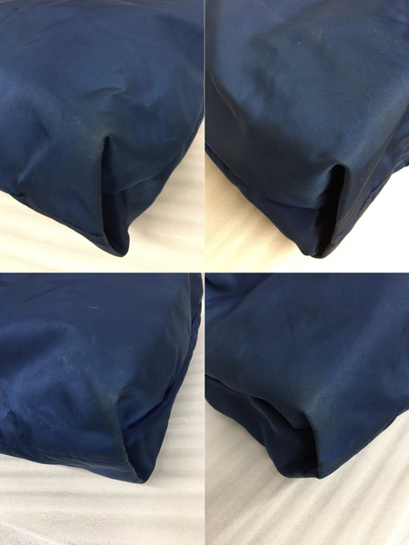 PRADA トートバッグ ネイビー