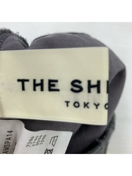 THE SHINZONE COTTON WOOL SWEATPANTS パ ンツ グレー SIZE FO 24AMS[値下]