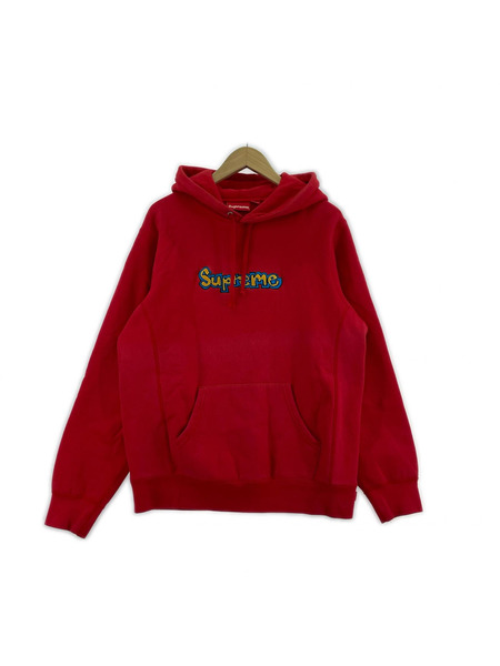Supreme パーカー 18SS Gonz Logo hooded M レッド