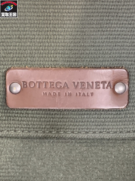 Bottega Vene トートバッグ キャンバストートバッグ 緑