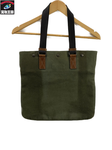 Bottega Vene トートバッグ キャンバストートバッグ 緑