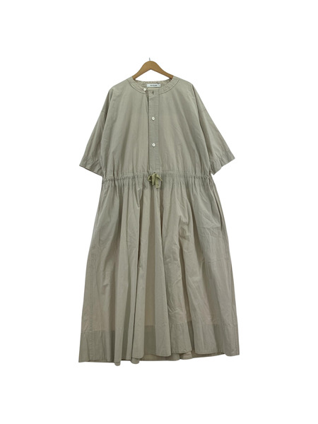 Veritecoeur コットンリネンワンピース/ベージュ[値下]