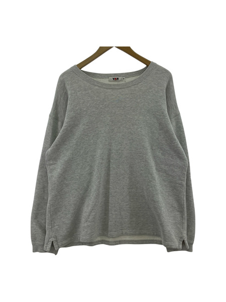 スウェット・トレーナー VAN 日本製アーチロゴスウェット(M) グレー[値下]