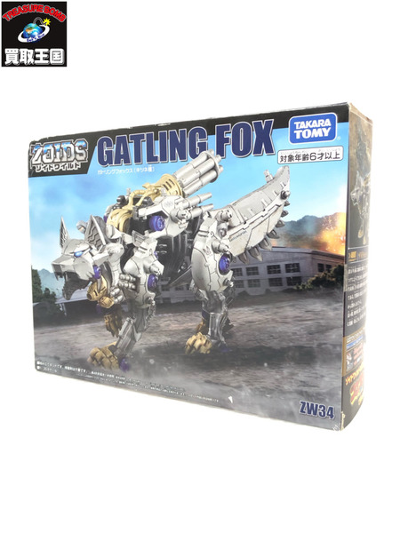 ゾイドワイルド ZW34 1/35 ガトリングフォックス キツネ種