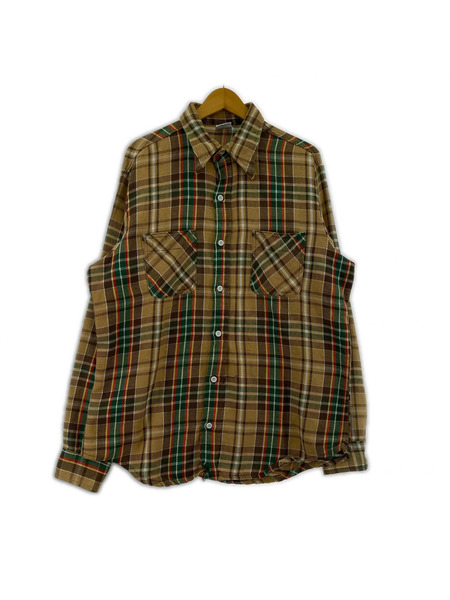OLD・VINTAGE 長袖シャツ 70s BIG MAC Flannel Shirt L-T