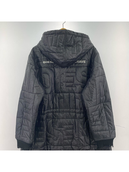 DIESEL/ダウンコート/BLK[値下]