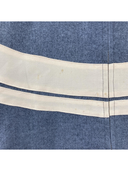 GOODENOUGH SCR 90s ウールライダースジャケット L グレー