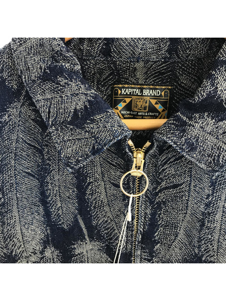 KAPITAL 12Oz Magpie Denim Drizzler JKTマグパイフェザーデニムジャケット[値下]
