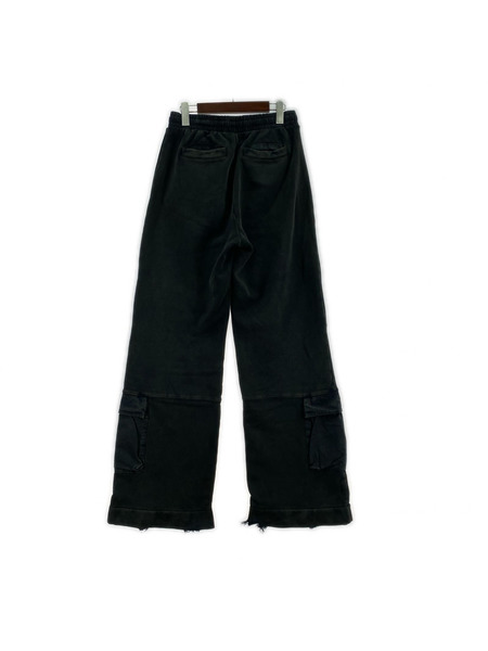 パンツ entire studios スウェットカーゴパンツ ブラック S