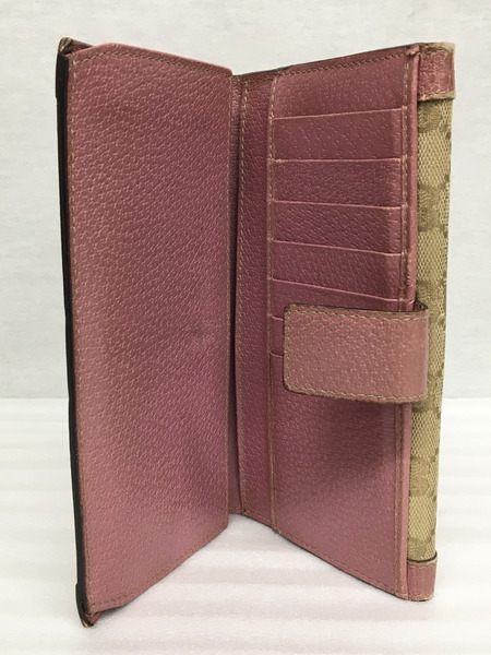 GUCCI　長財布 GGキャンバス/ロングウォレット/153211