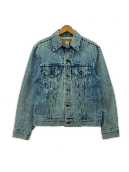 Levi's デニムジャケット 80s/USA製/ボタン裏52/薄青
