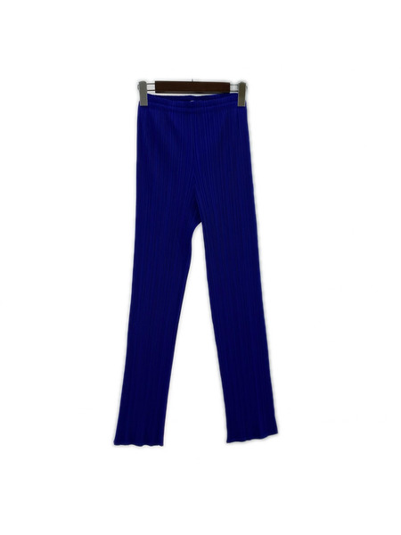 PLEATS PLEASE プリーツパンツ 青
