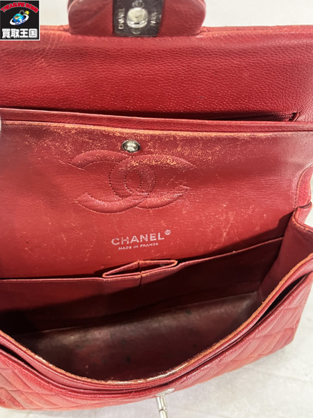 Chanel マトラッセ 25 ダブルフラップ チェーンショルダーバッグ