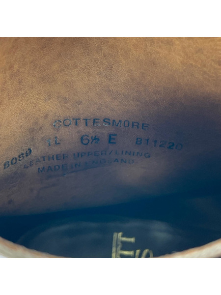 CROCKETT&JONES ブーツ ジョッパーブーツ/ブラウン (25.0cm相当)