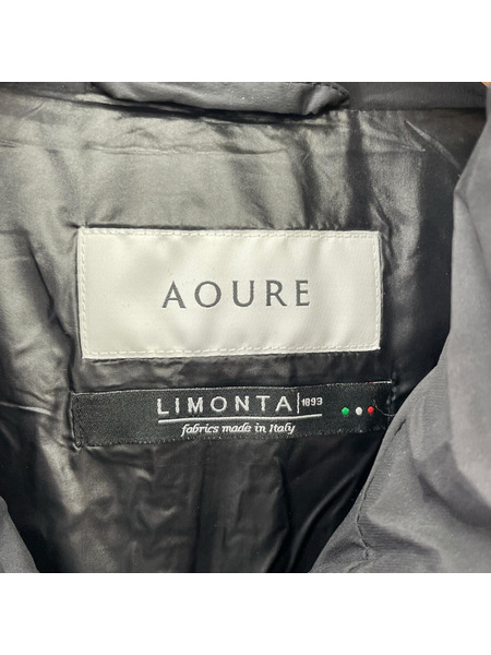 AOURE ダウンジャケット マリアジャージ WHT (M)