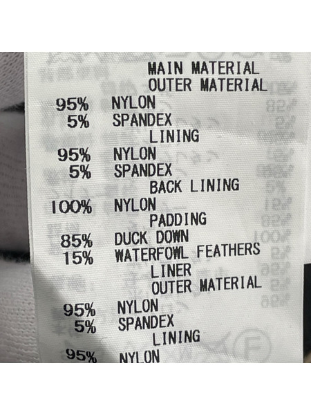 AOURE ダウンジャケット マリアジャージ WHT (M)