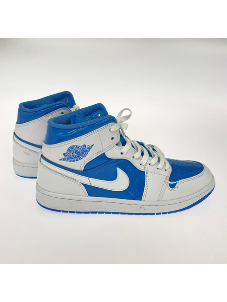 NIKE スニーカー AIR JORDAN 1 MID SE Legend Blue FZ2142-114 (27.5cm)