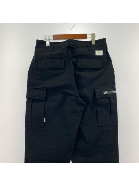 WTAPS パンツ MILT0001  TROUSERS  NYCO OXFORD 黒 02