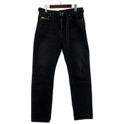 Sacai デニム・ジーンズ 23SS BELTED STRAIGHT DENIM PANTS 黒 (1)