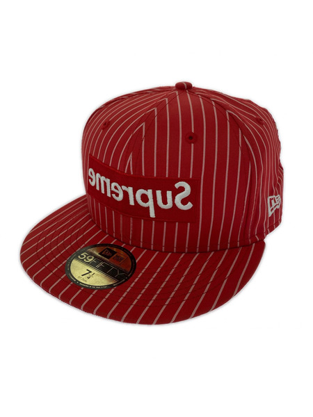 Supreme × COMME des GARCONS SHIRT 14SS BOX LOGO CAP 赤