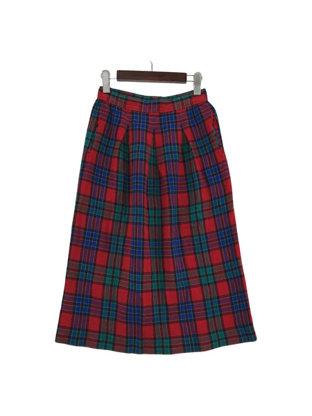 PENDLETON 70s~80s チェック スカート レッド[値下]