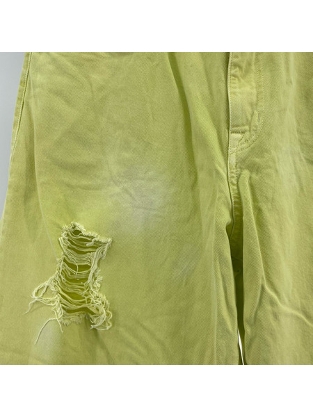 URU デニム・ジーンズ 24SCD02 イエロー