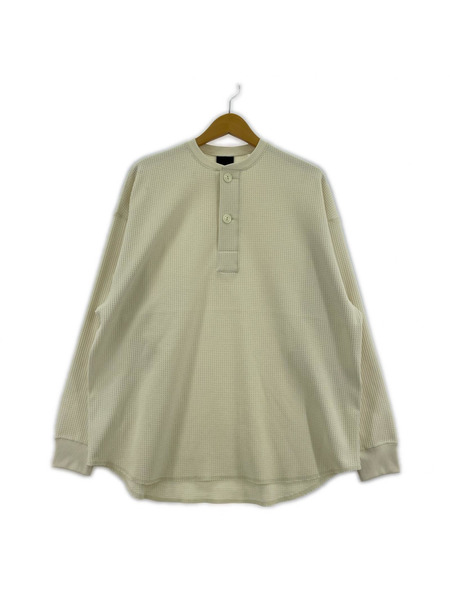 DAIWA PIER39 TECH THERMAL HENLEY L/S サーマルカットソー S アイボリー