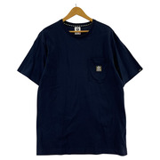 A BATHING APE/SS Tee/XL/NVY