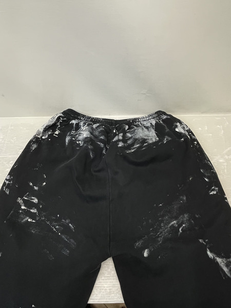 BALENCIAGA Painter Paint  スプラッタースウェットパンツ M ブラック